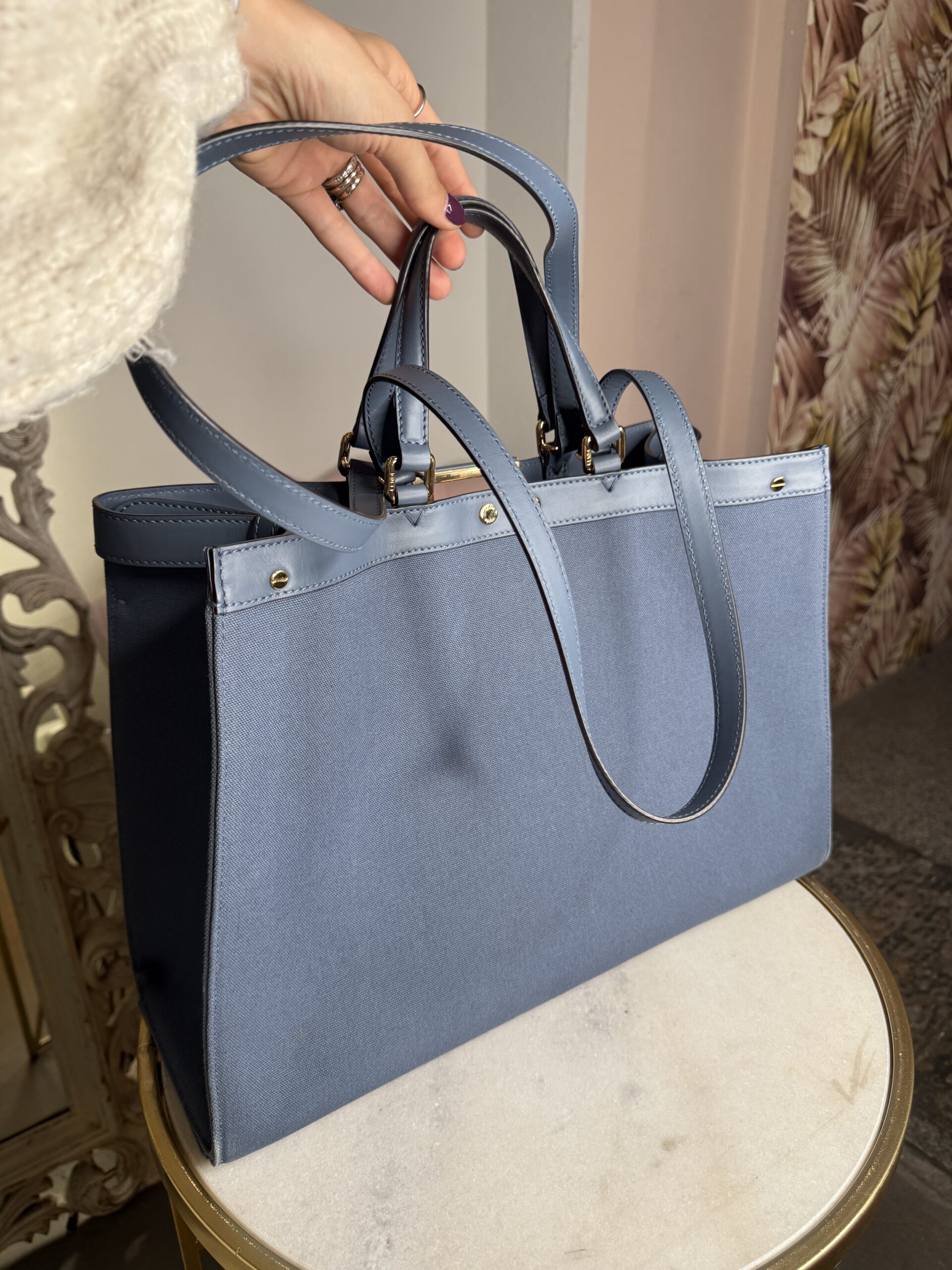 Fendi Tote Bag Canvas - immagine 9