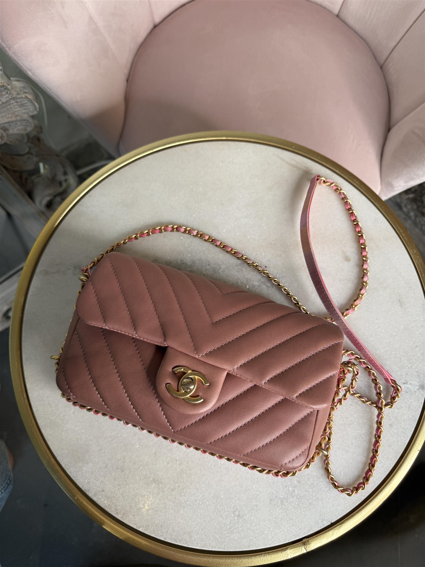 Chanel Chevron Chain - immagine 5