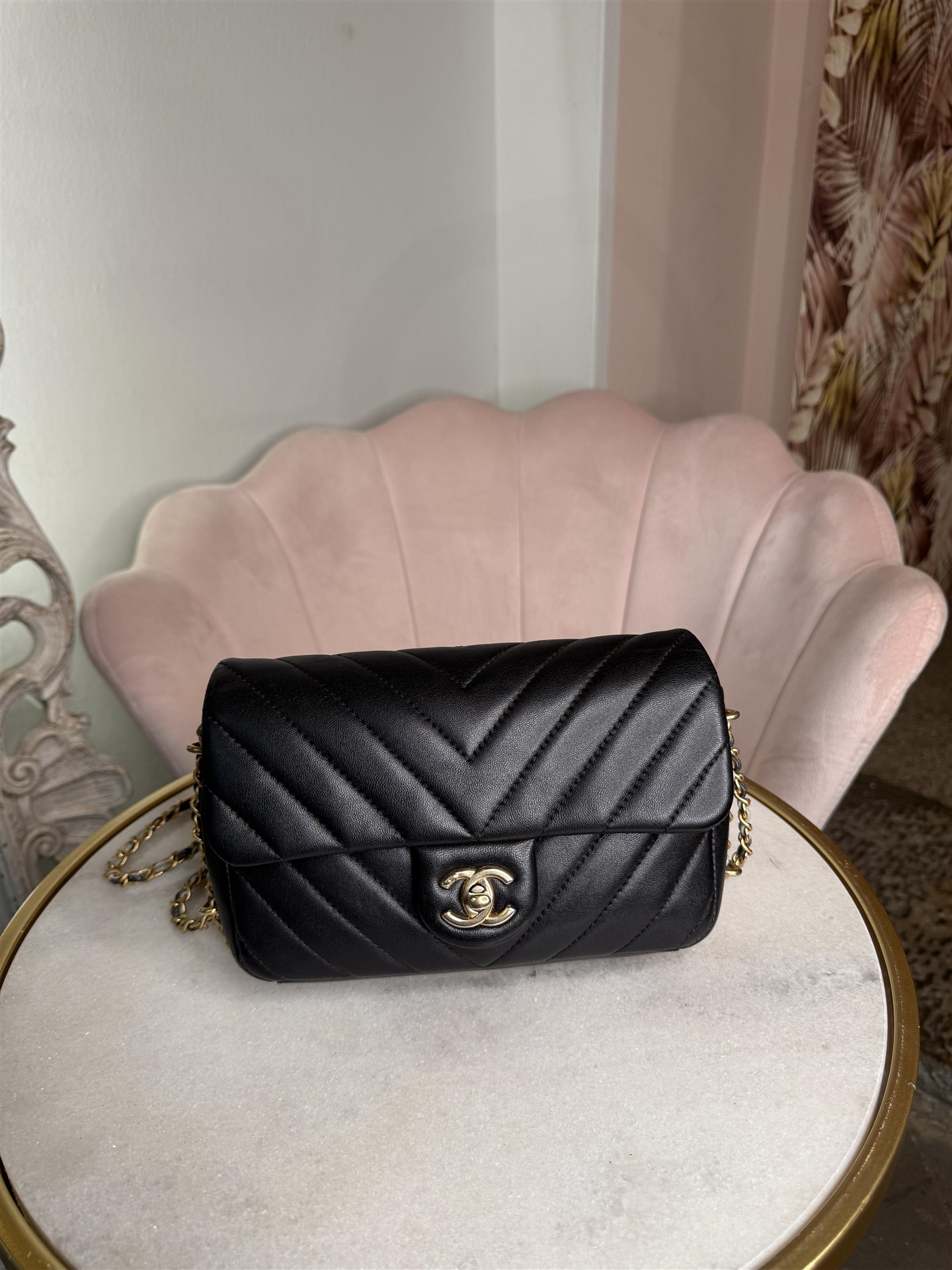 Chanel Chevron Chain